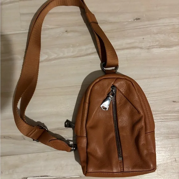 Aimee Kestenberg Brown Leather Crossbody Bag - Picture 4 of 7